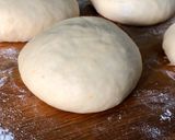 A picture of step 2 of Germknödel (Steamed Dumpling).