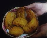 A picture of step 4 of Shorsher puure Chalkumro (Fried ash gourd stuffed with mustard).