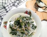 Foto langkah ke 6 dari resep Bobor Bayam Taoge.