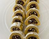 A picture of step 12 of Almond and date roll.