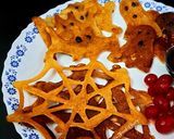A picture of step 5 of Halloween Pancakes, Eggless.