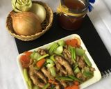 Foto langkah ke 3 dari resep Tumis Batang pokcoy kaldu bawang.