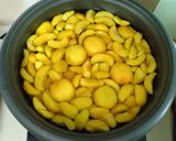 Hình bước làm 3 của món Đào ngâm homemade