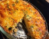 A picture of step 10 of Easy 3 cheese quiche.