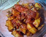 Foto langkah ke 4 dari resep Kentang Teri Balado.