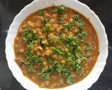 A picture of step 6 of Matar Dal Malvani curry.