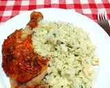 "Piros husi" párolt rizzsel recept fázis 3 fotója