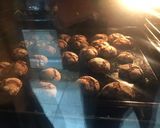 Foto del paso 7 de la receta: Galletas craqueladas de chocolate 🍫♥️