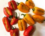 A picture of step 4 of Stuffed Chilli Pepper Fritters Pakoras.