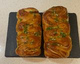 A picture of step 24 of Fluffy puff pastry butter loaf (with butter glaze).