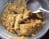 A picture of step 3 of Methi laddu.