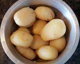 A picture of step 1 of Aloo Paratha/ Potato Paratha.