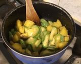Une image de l'étape 6 de Soupe de pommes de terre et courgettes blanches aux épices italiennes.