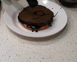 Jumbo Chocolate donut burger recipe step 9 photo
