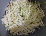 Foto langkah ke 1 dari resep Tumis Tongkol Suir Mangga Muda.