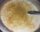 A picture of step 2 of Sheer Khurma.