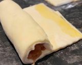Pas rețetă Ștrudele cu mere sau brânză dulce cu stafide😍pufoase, foioase, crocante și delicioaseee 😋 4 fotografie