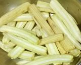 A picture of step 1 of Crispy Baby Corn Fritters.