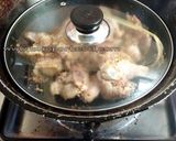 Foto langkah ke 4 dari resep Opor Ayam dengan Kemiri sebagai Ganti Santan.