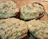 Foto del paso 5 de la receta: Berenjenas rellenas de champiñones y langostinos