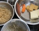 Hình bước làm 1 của món Chả chay hấp