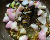 A picture of step 4 of Chicken Manchurian.