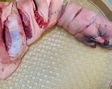 Hình bước làm 1 của món Cách nấu giò heo hầm quả vả