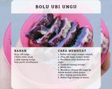 Foto langkah ke 1 dari resep Snack MPASI : Bolu Ubi Ungu.