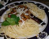 Foto del paso 6 de la receta Espaguetis con gambas al ajillo