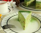 抹茶千層蛋糕｜Matcha Mille Crêpe Cake的食譜步驟19照片