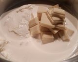 Foto del paso 1 de la receta: Tarta de chocolate blanco con fresas
