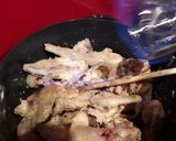 Une image de l'étape 5 de Coq au vin.
