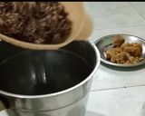 A picture of step 1 of Coconut Ragi Halbai.