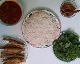 صورة لخطوة 3 من وصفة وجبة غذاء - رز وسمك