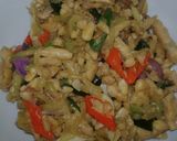 Foto langkah ke 4 dari resep Tumis Pepaya Tempe.