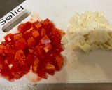 A picture of step 3 of Spinach and Mozzarella Salad.