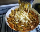 Foto del paso 5 de la receta: Fideos secos tagliatelle con mejillones