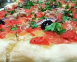صورة لخطوة 9 من وصفة بيتزا كاري تقليدية 🍕🍕