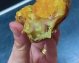 A picture of step 4 of Crispy Cheese & Ham Loaded Potato Boats.