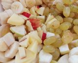 A picture of step 1 of Mix Fruit Chaat 🍊🍎🍋🍓🍌🍑🍇.