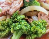 Foto langkah ke 6 dari resep Brokoli Cah Sapi.