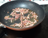 Foto del paso 2 de la receta: Calamares rellenos de butifarra, bacon y verduras