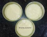 A picture of step 4 of SnowBall Sweet Milk Pudding.