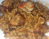 Foto del paso 5 de la receta: Arroz con conejo y vierias