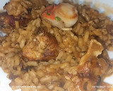 Foto del paso 5 de la receta: Arroz con conejo y vierias