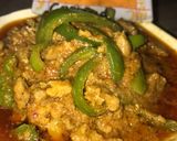 A picture of step 5 of Shimla mirch Qeema.