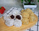 Foto langkah ke 5 dari resep Mochi Isi Cokelat.