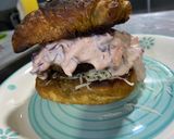 Foto del paso 4 de la receta: Hamburguesa casera con coleslaw
