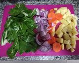 Foto del paso 1 de la receta: Sopa de verduras con fideos