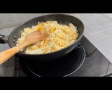 รูปขั้นตอนการทำที่ 9 ของ ข้าวผัดไข่ธรรมดา